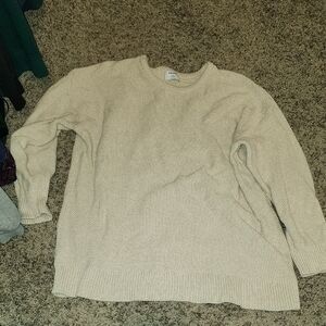 Cozy Cream Knit Sweater